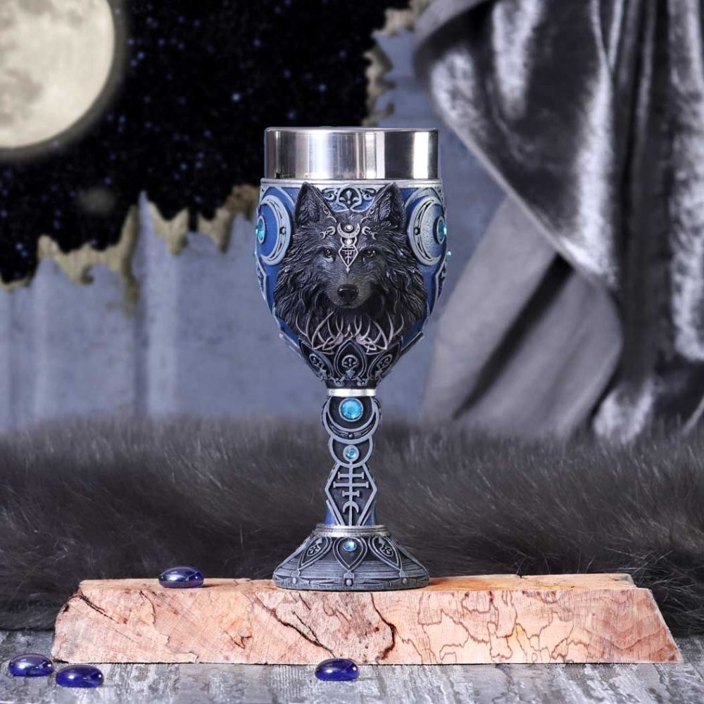 Nemesis Now - Wolf Moon Kelch - Mehrfarben